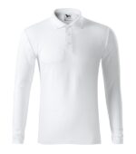 Tricou polo pentru bărbaţi - Pique Polo LS 221 - alb - MALFINI®