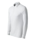 Tricou polo pentru bărbaţi - Pique Polo LS 221 - alb - MALFINI®