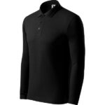 Tricou polo pentru bărbaţi - Pique Polo LS 221 - negru - MALFINI®