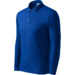 Tricou polo pentru bărbaţi - Pique Polo LS 221 - albastru regal - MALFINI®