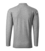 Tricou polo pentru bărbaţi - Pique Polo LS 221 - gri închis - MALFINI®