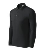 Tricou polo pentru bărbaţi - Pique Polo LS 221 - ebony gray - MALFINI®