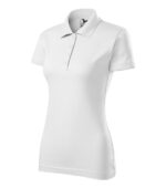 Tricou polo pentru damă - Single J. 223 - alb - MALFINI®