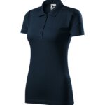 Tricou polo pentru damă - Single J. 223 - albastru marin - MALFINI®