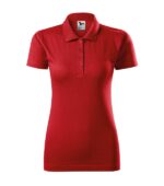 Tricou polo pentru damă - Single J. 223 - roşu - MALFINI®