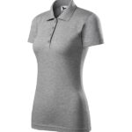 Tricou polo pentru damă - Single J. 223 - gri închis - MALFINI®