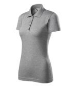 Tricou polo pentru damă - Single J. 223 - gri închis - MALFINI®