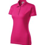 Tricou polo pentru damă - Single J. 223 - purpuriu - MALFINI®