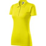 Tricou polo pentru damă - Single J. 223 - lămâie - MALFINI®