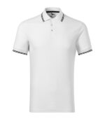 Tricou polo pentru bărbaţi - Focus 232 - alb - MALFINI®