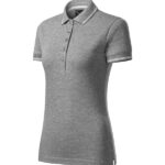 Tricou polo pentru damă - Perfection plain 253 - gri închis - MALFINI Premium®