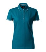 Tricou polo pentru damă - Perfection plain 253 - albastru petrol - MALFINI Premium®