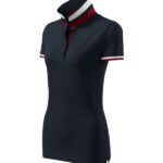 Tricou polo pentru damă - Collar Up 257 - dark navy - MALFINI Premium®