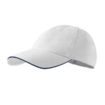 Şapcă unisex - Sandwich 6P 306 - alb - MALFINI®