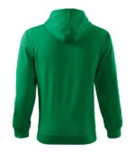 Hanorac pentru bărbaţi - Trendy Zipper 410 - verde mediu - MALFINI®