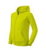 Hanorac pentru copii - Trendy Zipper 412 - lime - MALFINI®