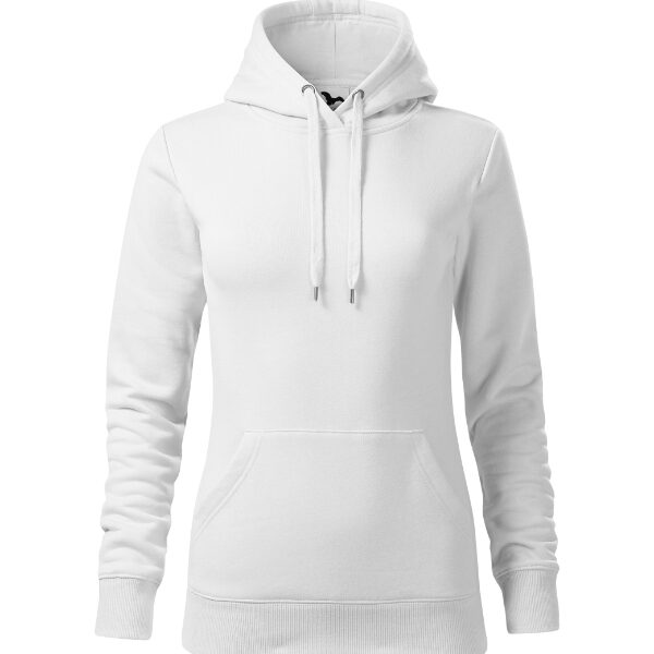 Hanorac pentru damă - Cape 414 - alb - MALFINI®