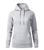 Hanorac pentru damă - Cape 414 - gri deschis - MALFINI®