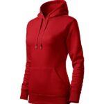Hanorac pentru damă - Cape 414 - roşu - MALFINI®