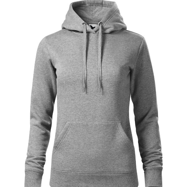 Hanorac pentru damă - Cape 414 - gri închis - MALFINI®