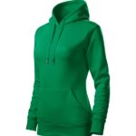 Hanorac pentru damă - Cape 414 - verde mediu - MALFINI®