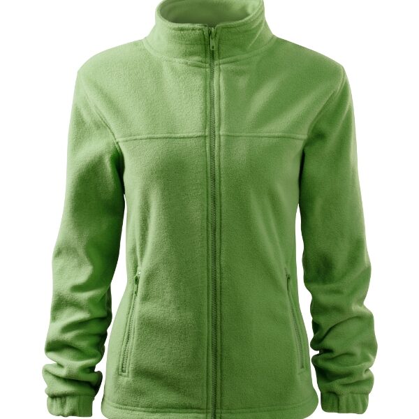 Jachetă fleece pentru damă - Jacket 504 - verde iarbă - RIMECK®