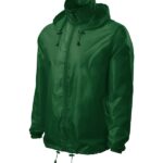 Jachetă de protecţie împotriva vântului unisex - Windy 524 - verde sticlă - MALFINI®