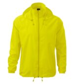 Jachetă de protecţie împotriva vântului unisex - Windy 524 - galben neon - MALFINI®