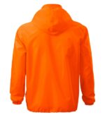 Jachetă de protecţie împotriva vântului unisex - Windy 524 - portocaliu neon - MALFINI®