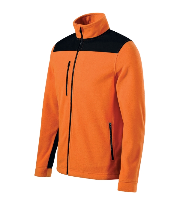 530_11_cw600 Jachetă fleece unisex - Effect 530 - portocaliu - RIMECK®