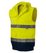 Jachetă unisex - HV Guard 4 in 1 5V2 - galben reflectorizat - RIMECK®