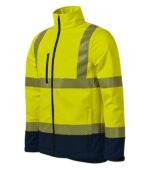 Jachetă softshell unisex - HV Drop 5V3 - galben reflectorizat - RIMECK®