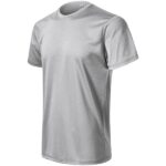 Tricou pentru bărbaţi - Chance (GRS) 810 - argintiu melanj - MALFINI®