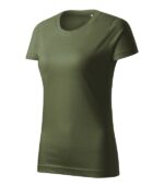 Tricou pentru damă - Basic Free F34 - khaki - MALFINI®
