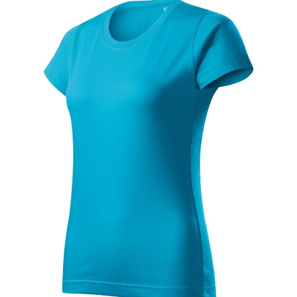 Tricou pentru damă - Basic Free F34 - turcoaz - MALFINI®