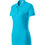 Tricou polo pentru damă - Joy P22 - turcoaz - PICCOLIO®