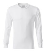Tricou unisex - Resist LS R05 - alb - RIMECK®