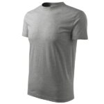 Tricou unisex - Base R06 - gri închis - RIMECK®