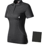 Tricou polo pentru damă - Resist Heavy Polo R21 - ebony gray - RIMECK®