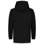 Hanorac unisex - Hooded Sweat Jacket Washable 60°C T44 - negru - TRICORP