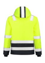 Jachetă de lucru unisex - Midi Parka High Vis Bicolor T51 - galben reflectorizat - TRICORP