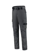 Pantaloni de lucru unisex - Work Pants Twill Cordura Stretch T62 - gri închis - TRICORP
