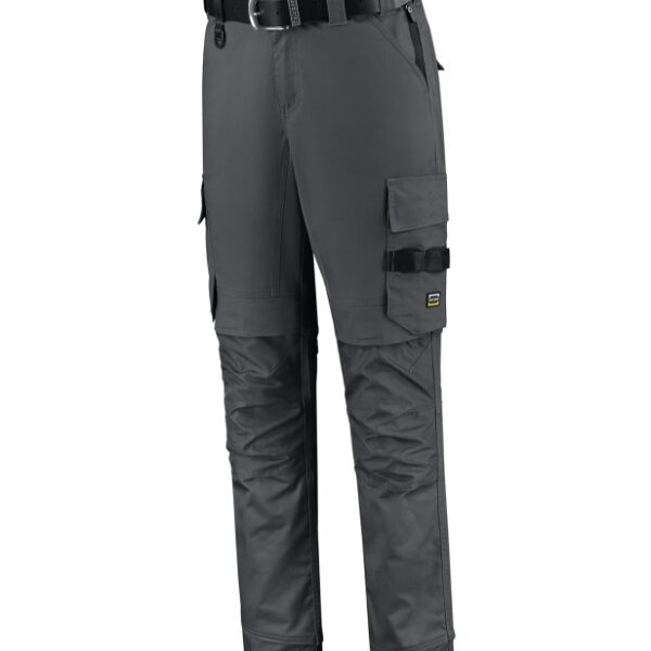 Pantaloni de lucru unisex - Work Pants Twill Cordura Stretch T62 - gri închis - TRICORP