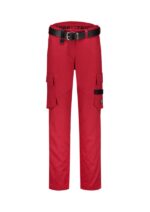 Pantaloni de lucru pentru damă - Work Pants Twill Women T70 - roşu - TRICORP