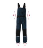 Salopetă pentru bărbaţi - Woody W02 - albastru marin - RIMECK®