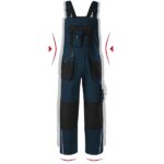 Salopetă pentru bărbaţi - Ranger W04 - albastru marin - RIMECK®