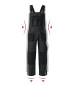 Salopetă pentru bărbaţi - Ranger W04 - ebony gray - RIMECK®