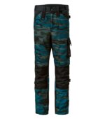 Pantaloni de lucru pentru bărbaţi - Vertex Camo W09 - camouflage petrol - RIMECK®