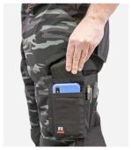 Pantaloni de lucru pentru bărbaţi - Vertex Camo W09 - camouflage dark gray - RIMECK®