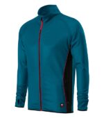 Stretch fleece pentru bărbaţi - Vertex W41 - albastru petrol - RIMECK®